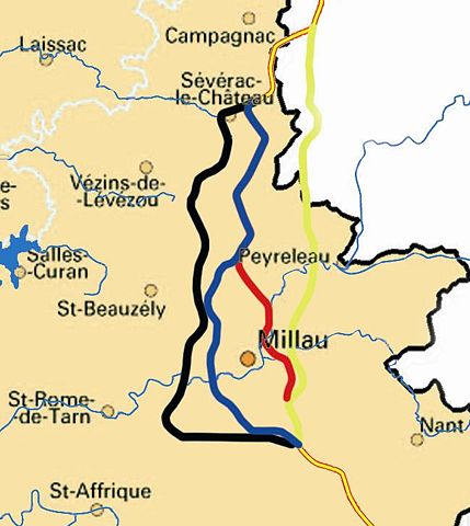 Image:Projets A75 autour de Millau.jpg