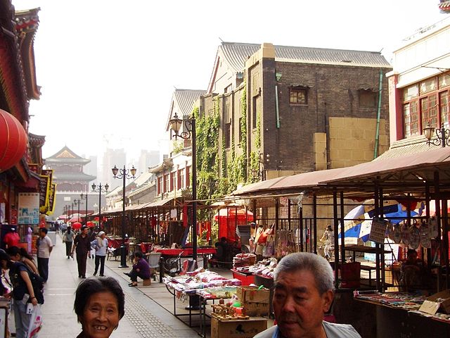 Image:Tianjin Gulou Street Drum Tower.jpg