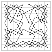 Mathematicians Euler, de Moivre and Vandermonde studied the knight's tour.