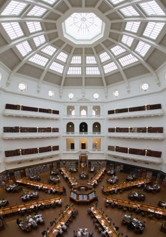 Image:State Library of Victoria La Trobe Reading room 5th floor view.jpg