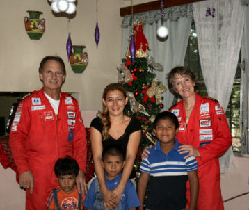 Polar First team visiting the SOS Children's Village in Panamá City