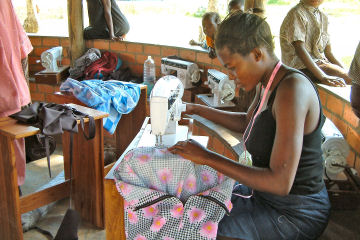 Sewing class, Zambia