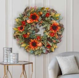 fall wreath decor