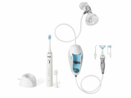 Set of dental cleaning equipment
