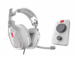 White headphone set