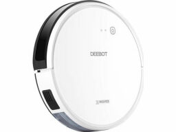 White robot vacuum