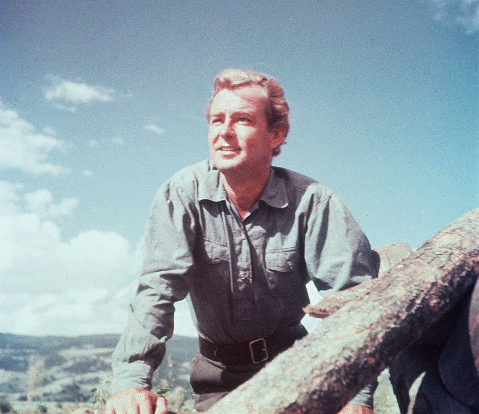 Alan Ladd stars in "Shane."