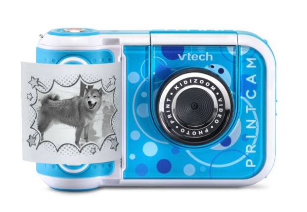 kid camera with wolf sticker picture