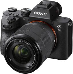 sony a7 III camera with lens