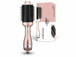 Rose gold hairbrush