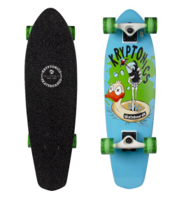 kid skateboard with cool graphics