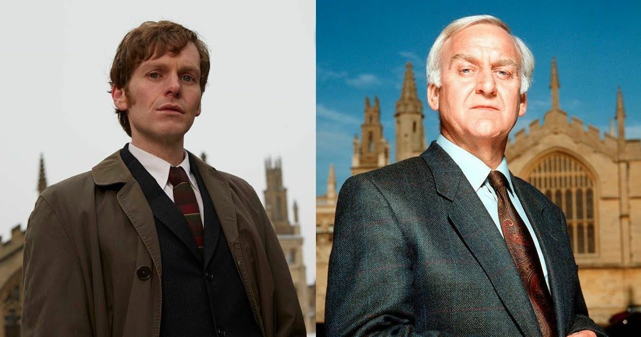 Another case of cloning: The 'Inspector Morse' series (right) was replaced on TV by a prequel about his younger years, 'Endeavour' (left)