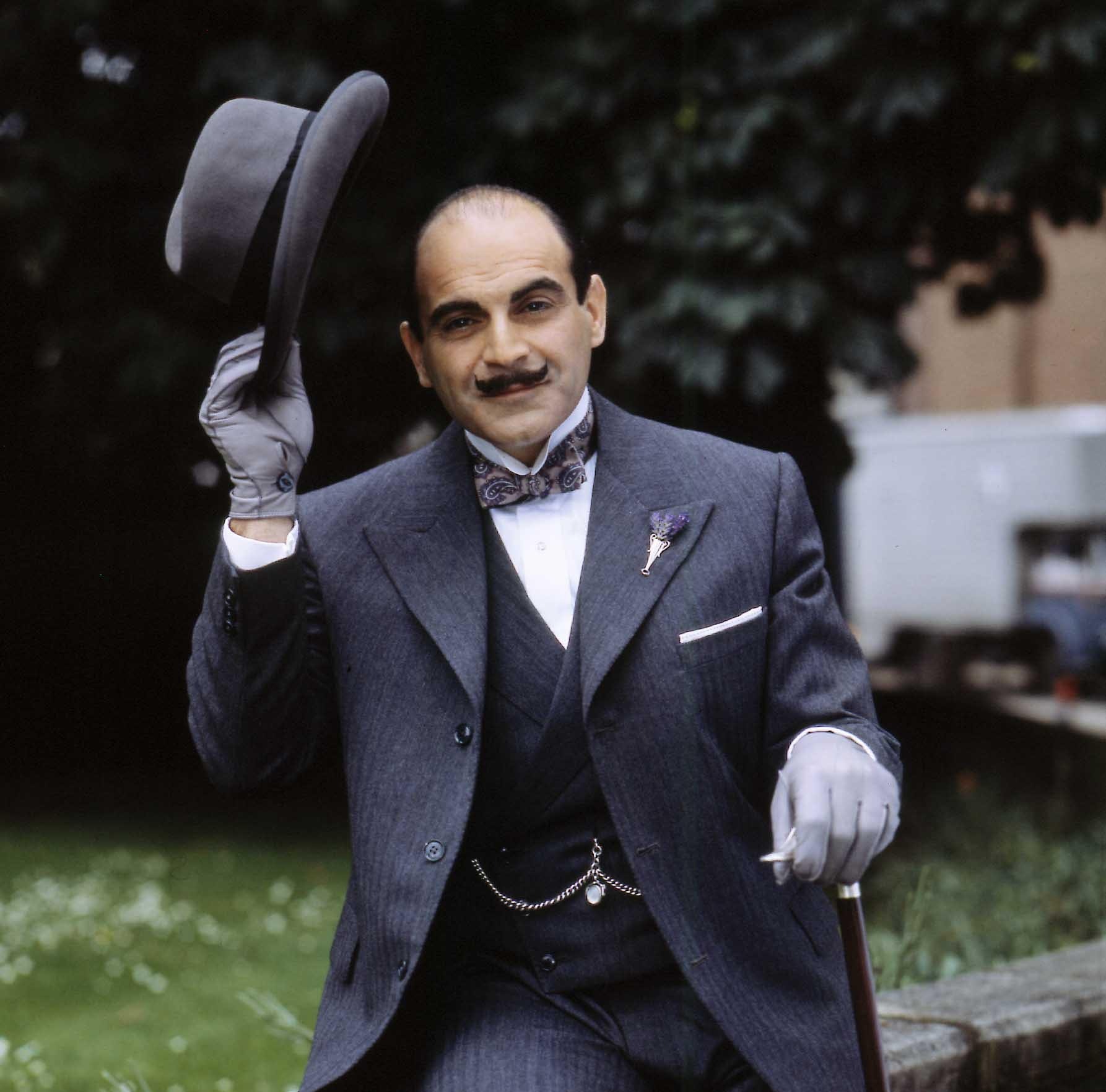Retired and loving it: David Suchet, the longest-running Poirot on screen.
