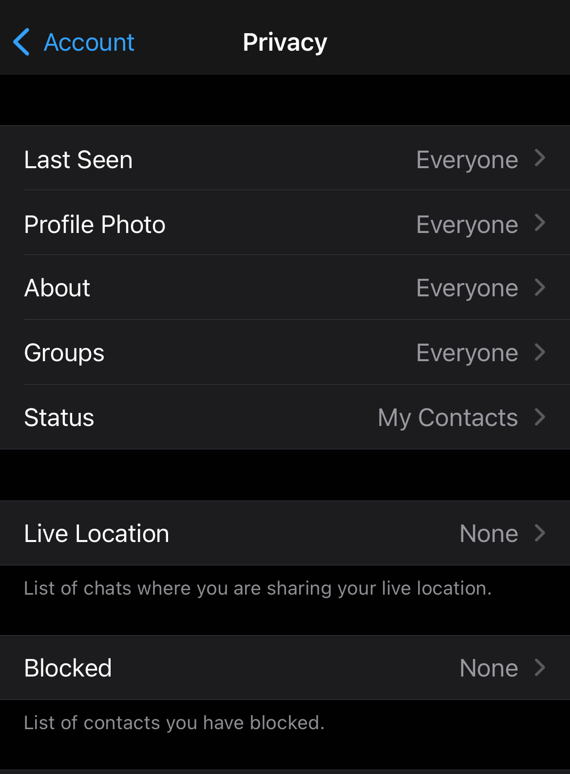 Check out your privacy settings.