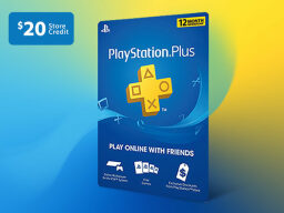 blue playstation gift card