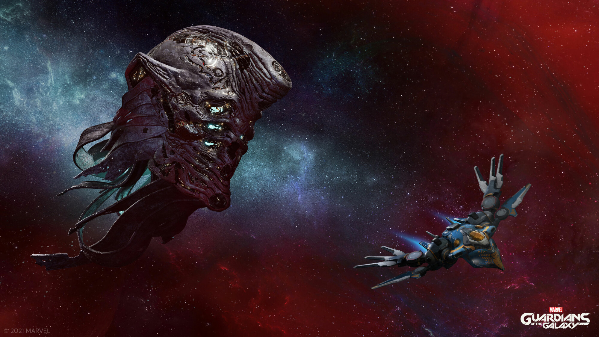 This is a Guardians of the Galaxy story. Of COURSE you're visiting Knowhere.
