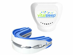 VitalSleep Anti-Snoring Mouthpiece on a white background.