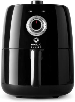 Black air fryer