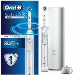 White electric toothbrush box and case with charging stand