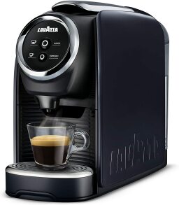 Lavazza BLUE Classy Mini Single Serve Espresso Coffee Machine on a white background.