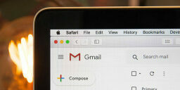 Gmail on screen