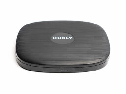 Black, compact wireless charger