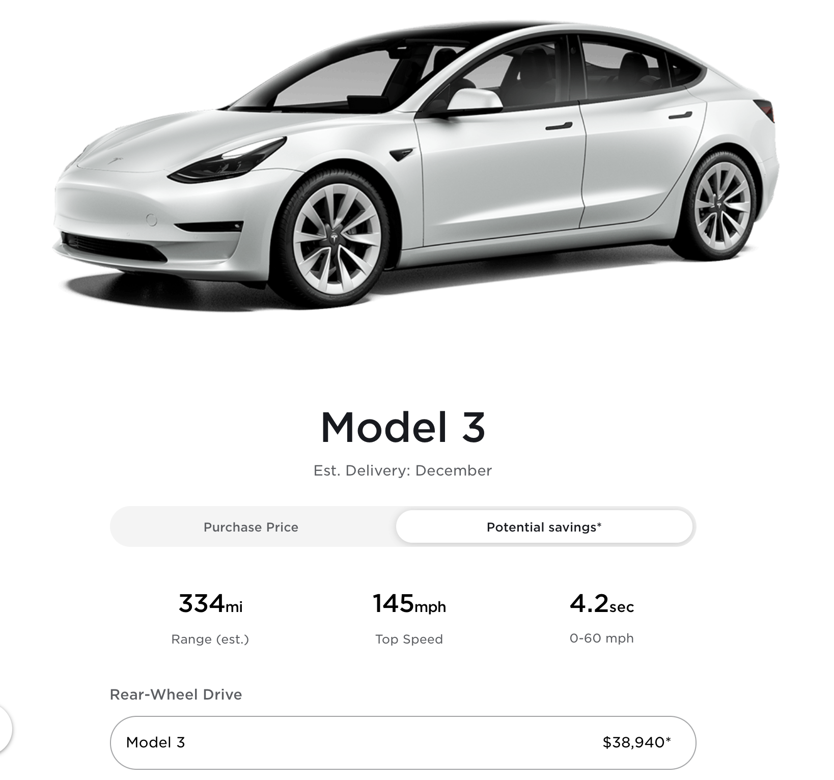 Call it "Model 3"