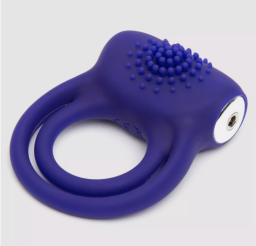 purple double cock ring