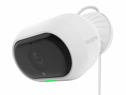 White security camera