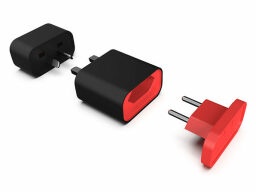 nomadplug™ US to World Travel Adapter on a white background.