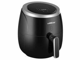 GoWISE GWAC981 5.3-Quart Air Fryer with Accessories on a white background.