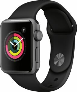 Black apple watch