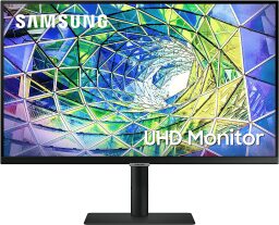 wide monitor with kaleidoscope-like design onscreen