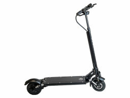 Black L5+ Electric Scooter on a white background.