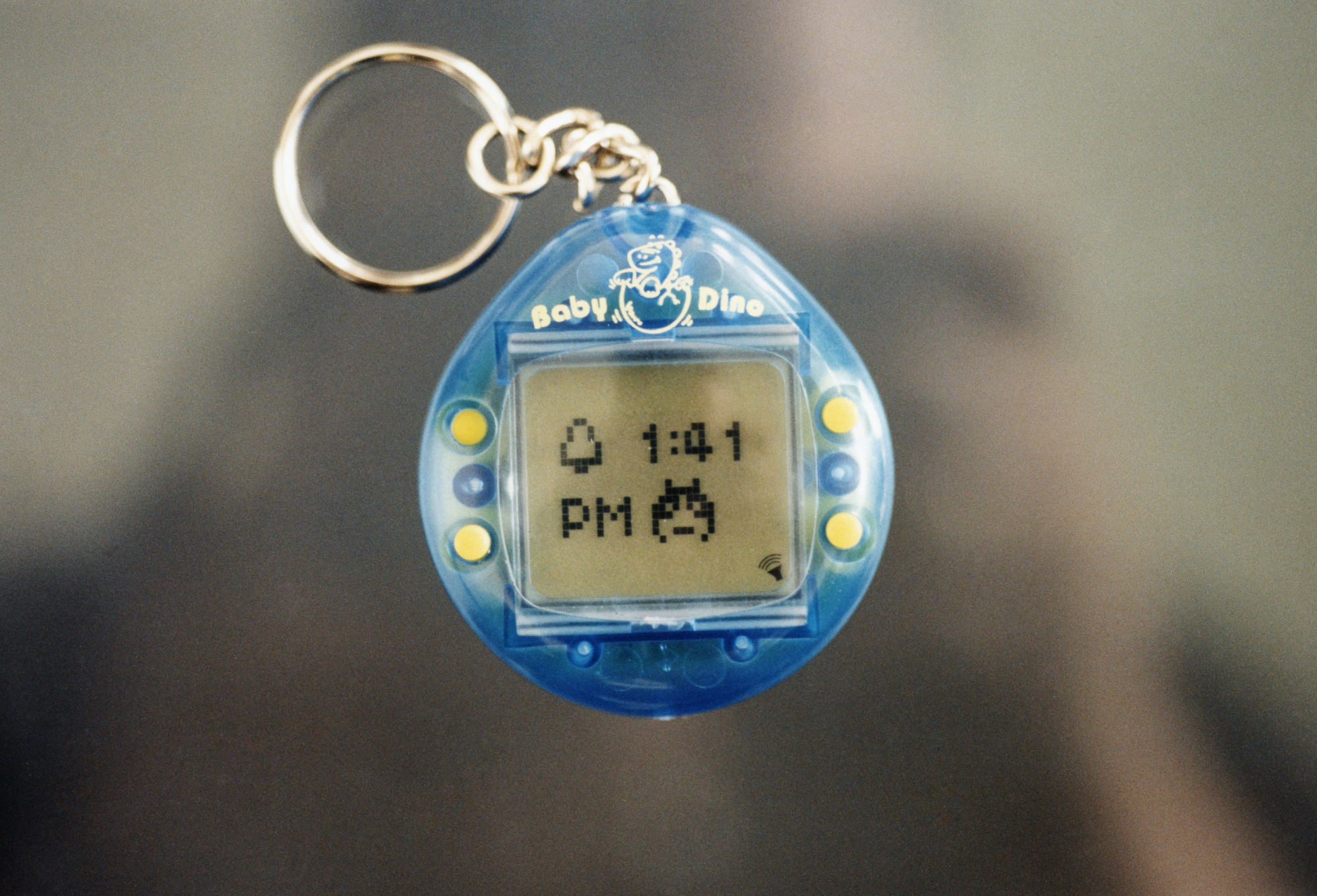 The original Tamagotchi pictured in '97.
