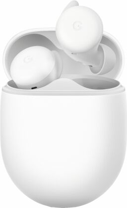 the google pixel buds a-series in their charging case