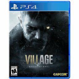 cover art for "resident evil village"