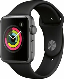 space gray apple watch series 3