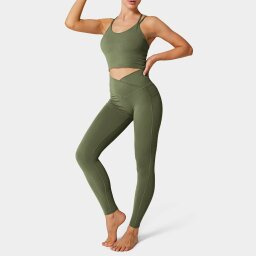 Halara Cloudful Crossover leggings