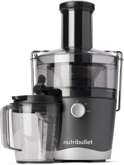 Gray nutribullet juicer