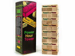 Power Hour Tower - Adult Party Game on a white background.