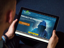 Tablet using SlickVPN: Lifetime Subscription.