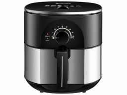 Costway 3.5QT Electric Stainless Steel Air Fryer Oven Oilless Cooker 1300W Auto Shut Off on a white background.