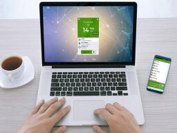 Laptop using Seed4.Me VPN: Lifetime Subscription (Unlimited Devices).