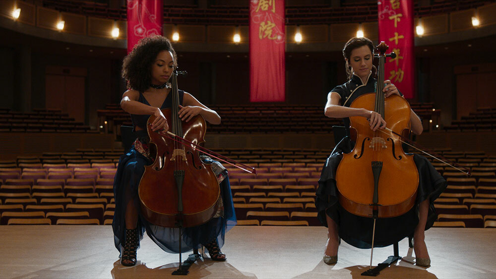 Logan Browning and Allison Williams star as musical protégés in "The Perfection".