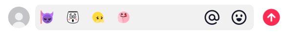 hidden emoji: wicked, wow, wronged, yummy