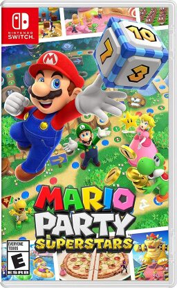 box art for mario party superstars