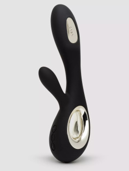 black and silver rabbit vibrator