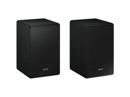 Samsung SWA9500 Wireless Rear Speaker Kit on a white background.