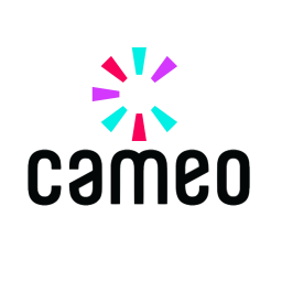 Cameo logo on transparent background